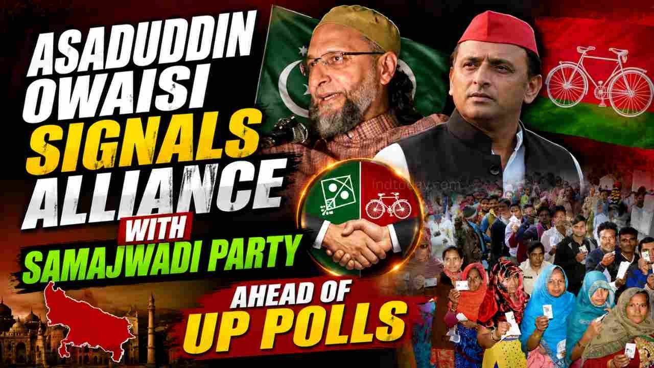 Asaduddin Owaisi Signals Alliance With Samajwadi Party Ahead of UP Polls