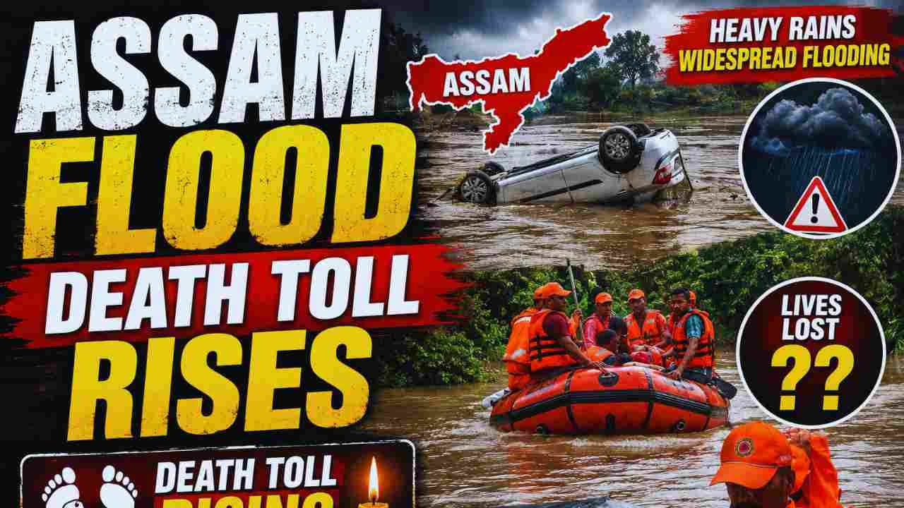 Assam Flood Death Toll Rises to 66, Over 6.5 Lakh People Still Affected