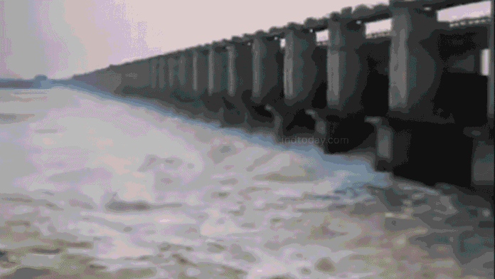 Jurala Release Flood Water As Krishna Inflows Rise, Srisailam Reservoir Set For Heavy Surge