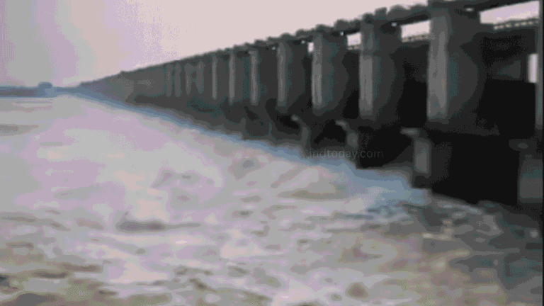 Jurala Release Flood Water As Krishna Inflows Rise, Srisailam Reservoir Set For Heavy Surge