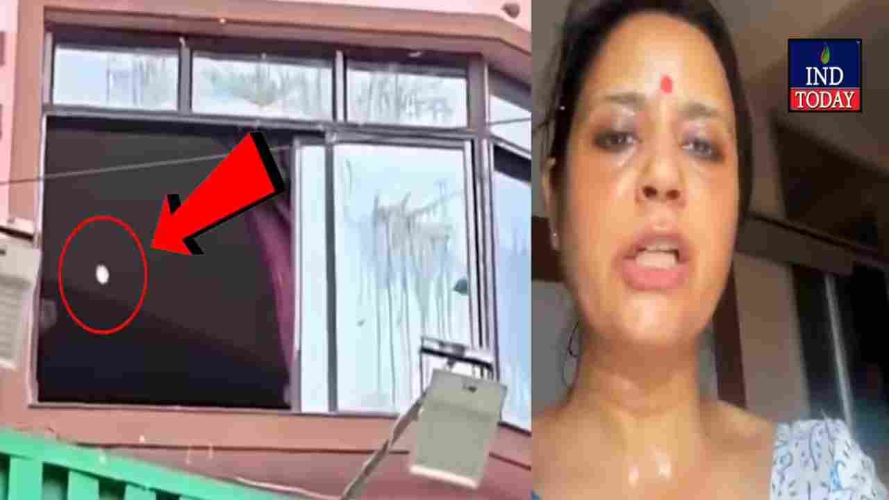 TMC MP Mahua Moitra Alleges Attack On Office With Eggs And Vegetables