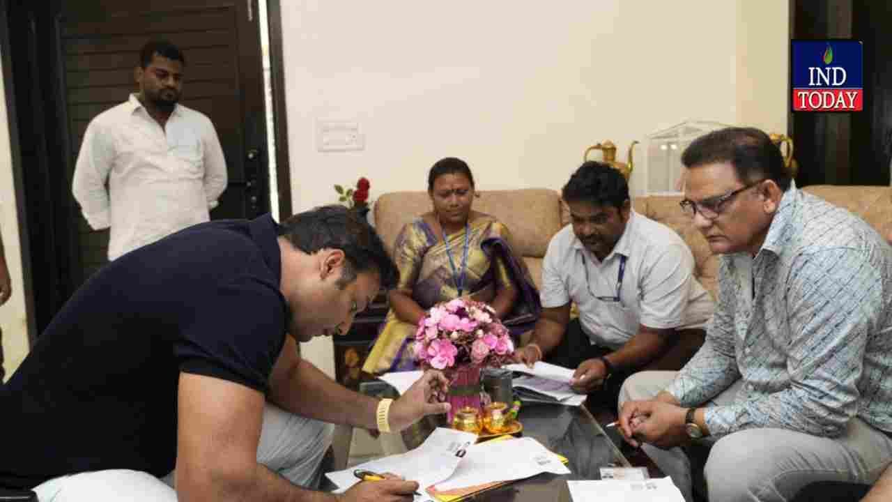 Minister Mohammed Azharuddin Completes SIR Enumeration