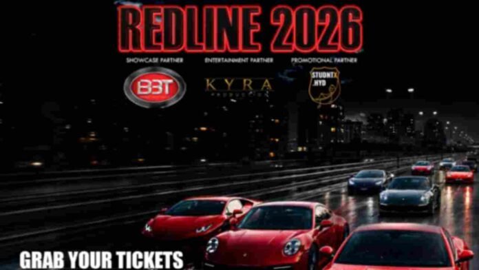 REDLINE 2026 TrackRun Hyderabad To Showcase 60 Supercars