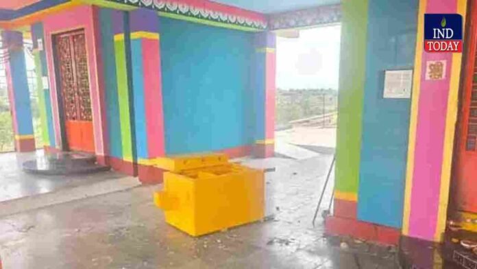 Cash Stolen from Hundi at Ibrahimpatnam Mallanna Temple