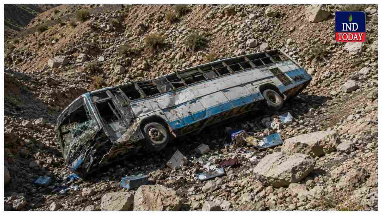 Over 40 Killed After Bus Falls Into Khyber Pakhtunkhwa