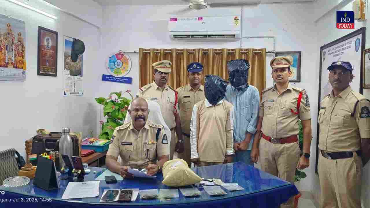 Two Held With 2.33 Kg Ganja In Hyderabad, Supplier Hunt On