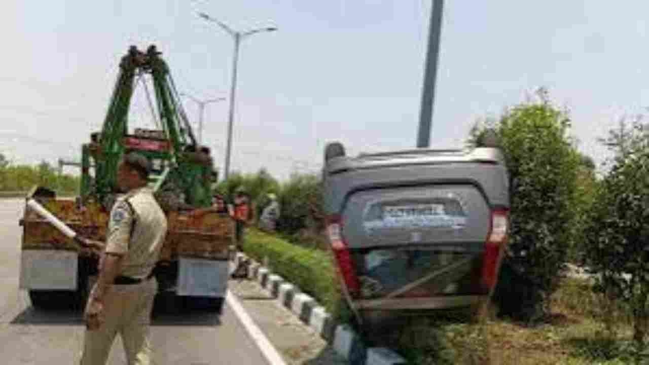 Motorcyclist Killed In Car Collision At Ibrahimpatnam