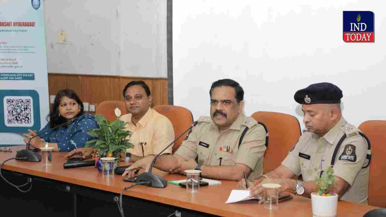 Rajendranagar Police Conduct Cyber Crime Awareness Programme At TGIRD