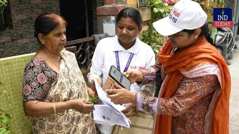 SIR Enumeration Form Distribution Remains Slow In Hyderabad
