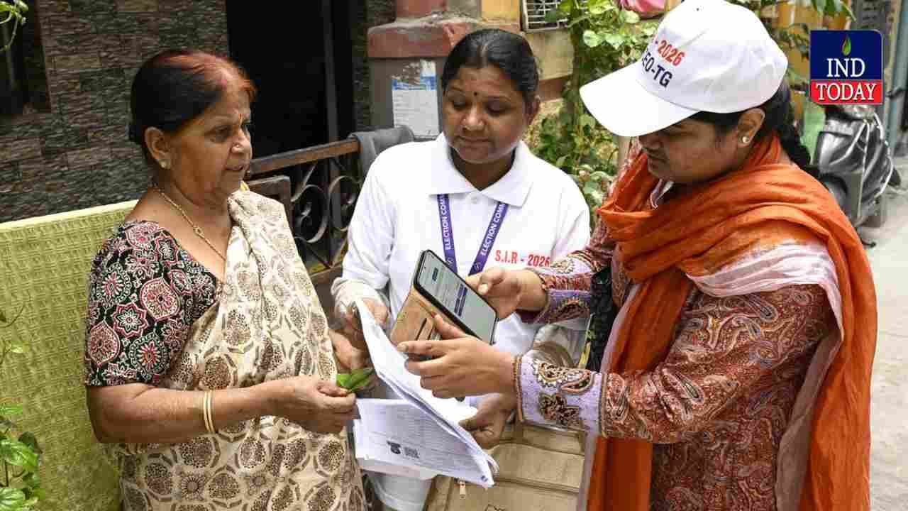 SIR Enumeration Form Distribution Remains Slow In Hyderabad