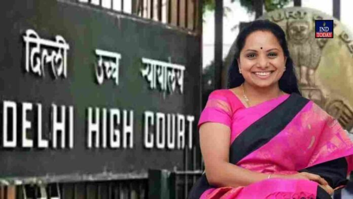 Delhi High Court Grants Interim Relief To Kavitha In TRS Name Dispute