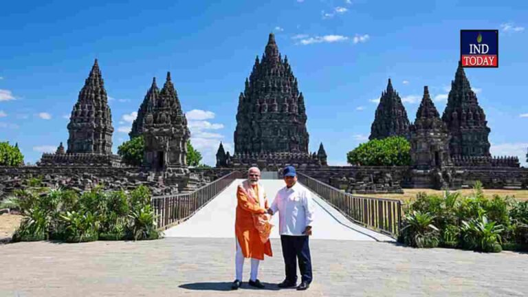 PM Modi And President Subianto Inaugurate Prambanan Restoration