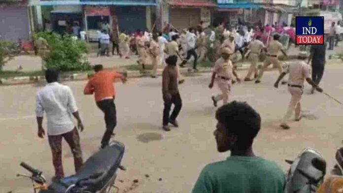 Congress Infighting In Nalgonda Turns Violent, Police Use Lathi Charge