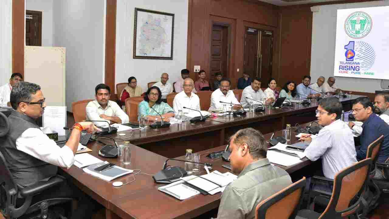 Telangana Industrial Growth: CS Sanjay Jaju Reviews Mega Projects
