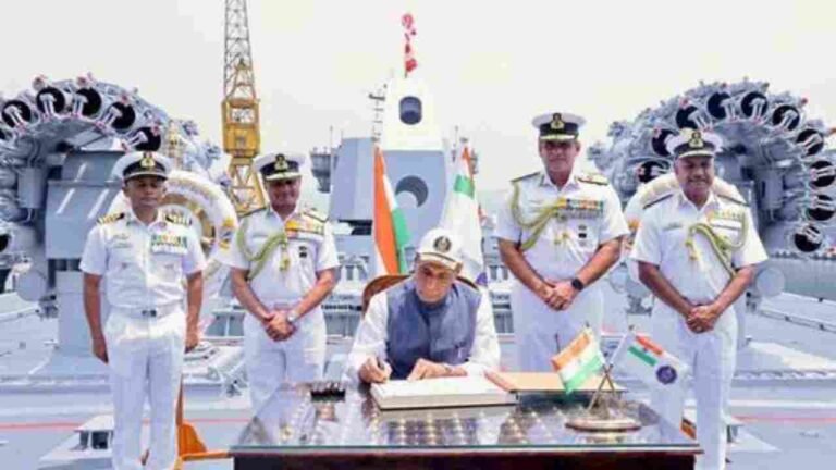 INS Mahendragiri To Strengthen India's Maritime Power: Rajnath Singh