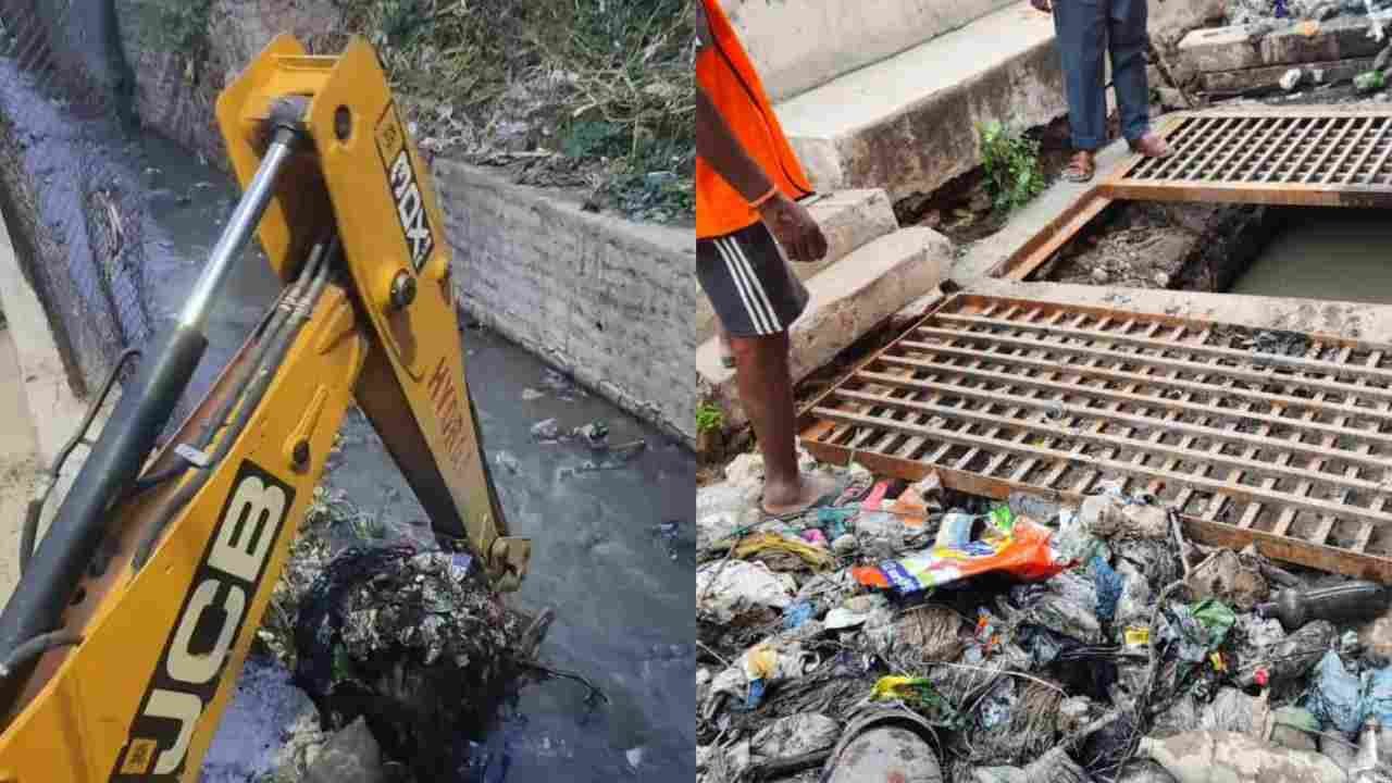 HYDRA Clears 1,570 Truckloads Of Silt From Hyderabad Nalas