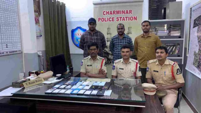 Charminar Police Recover 30 Lost Mobile Phones Via CEIR