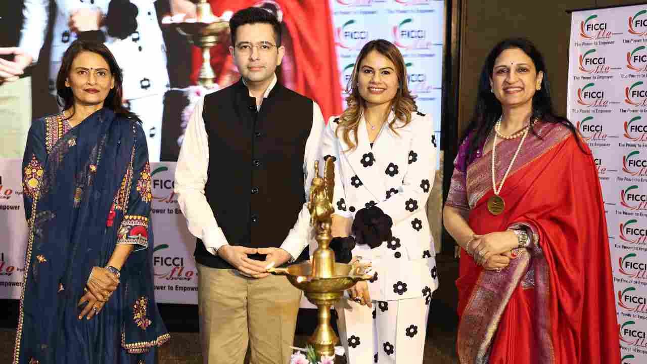 MP Raghav Chadha Urges Youth And AI Manufacturing At YFLO Hyderabad