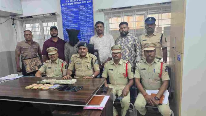 Sultan Bazar Police Arrest Driver For Rs 5.5 Lakh Theft, Recover Most Of Stolen Cash