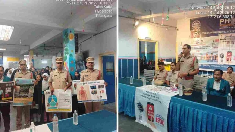 Cyber Crime And Drug Awareness Program Held At Phoenix School In Hyderabad