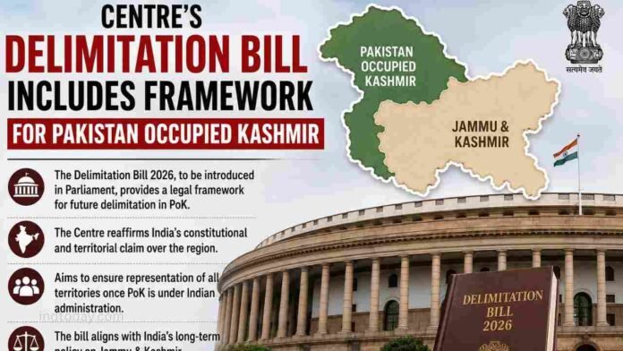 Centre's Delimitation Bill Includes Framework For Pakistan Occupied Kashmir