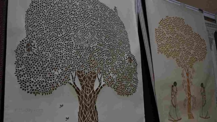 Rare Sanjhi Art Draws Visitors At Kausalyam 2026 In Hyderabad