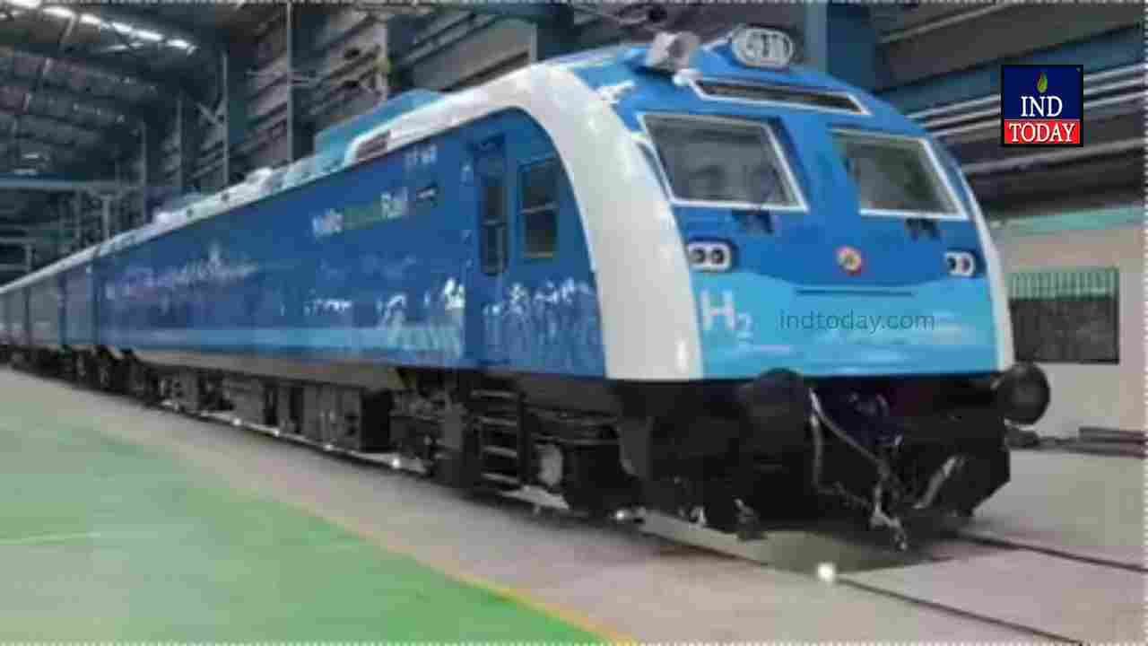India’s First Hydrogen Powered Train To Debut On Northern Railway