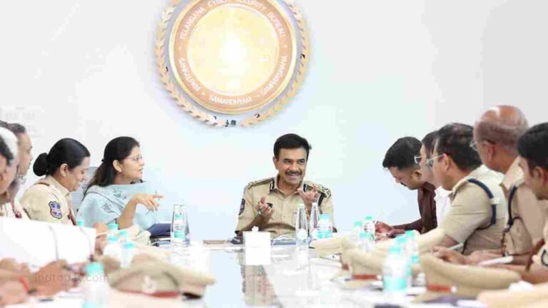 DGP CV Anand Reviews Telangana Cyber Security Bureau, Calls For Stronger AI Driven Cyber Policing
