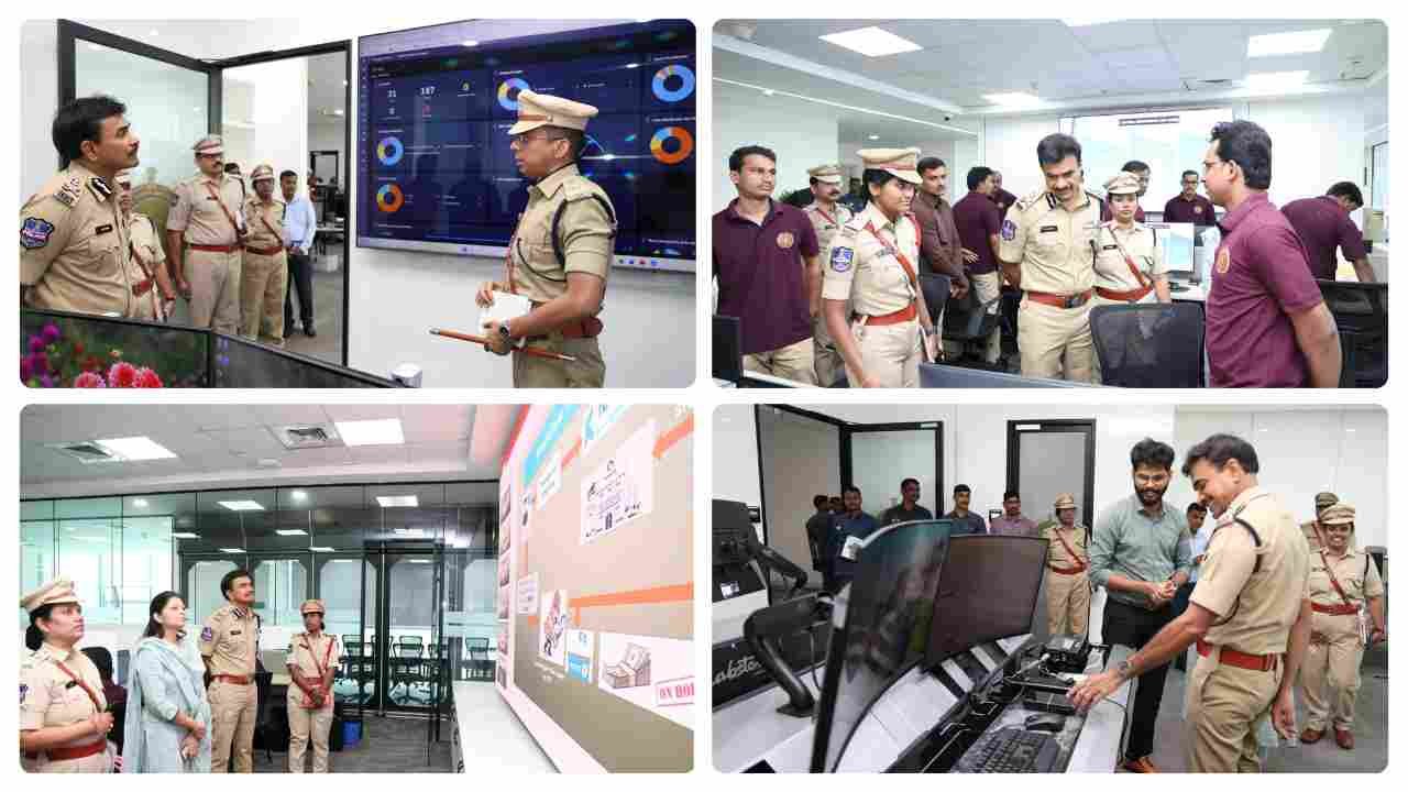 DGP CV Anand Reviews Telangana Cyber Security Bureau, Calls For Stronger AI Driven Cyber Policing