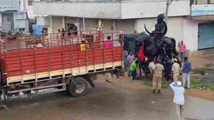Tension Grips Warangal Village Over Shivaji Statue Installation