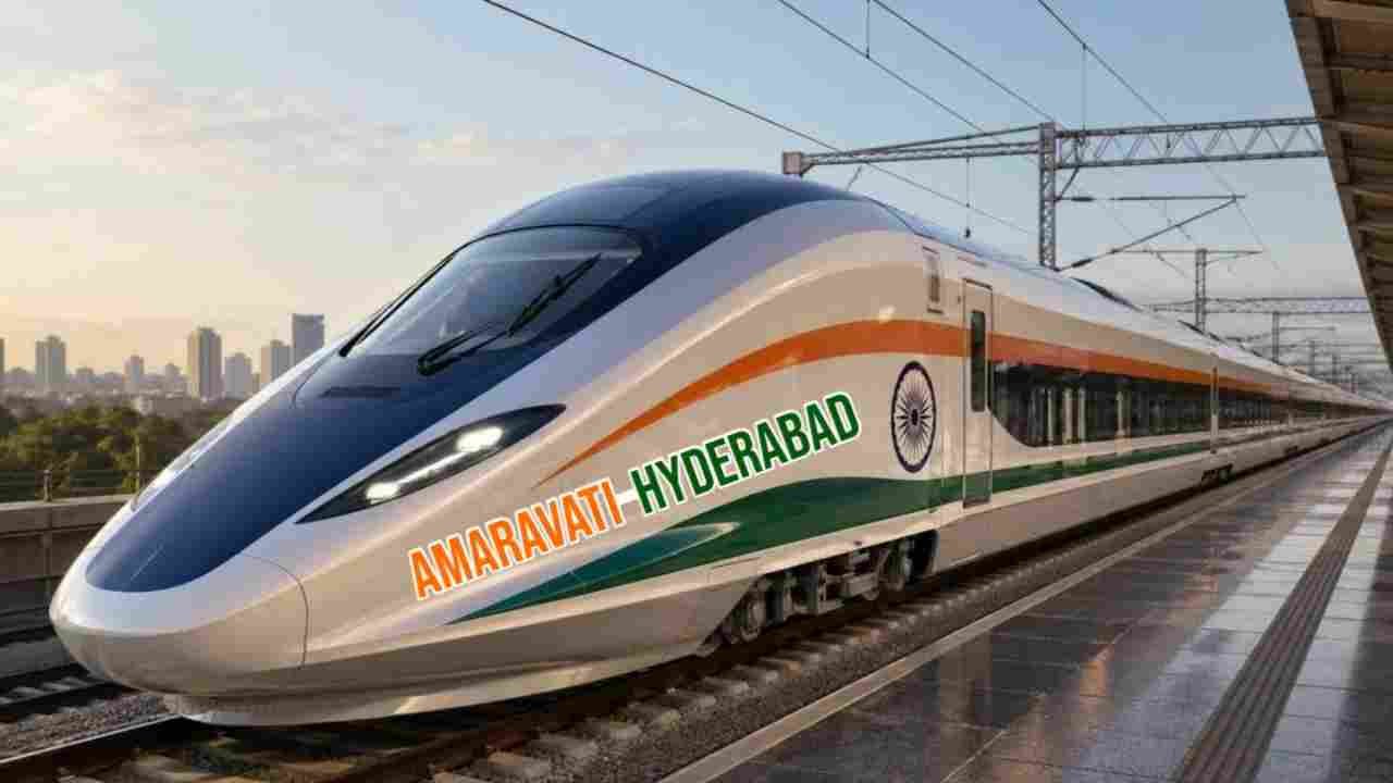Hyderabad-Amaravati Bullet Train Could Cut Travel Time to 70 Minutes