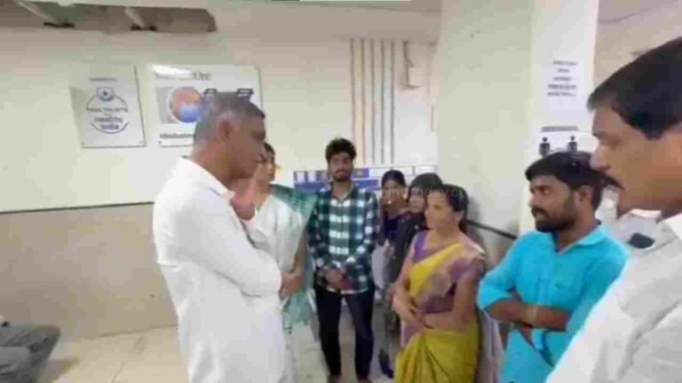 Harish Rao Visits Pregnant Women Undergoing Treatment At NIMS