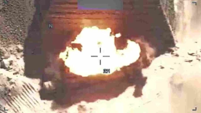 US Strikes Iranian Military Sites Near Strait Of Hormuz
