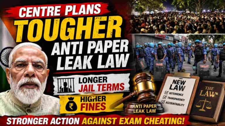 Centre Plans Tougher Anti Paper Leak Law With Longer Jail Terms, Higher Fines