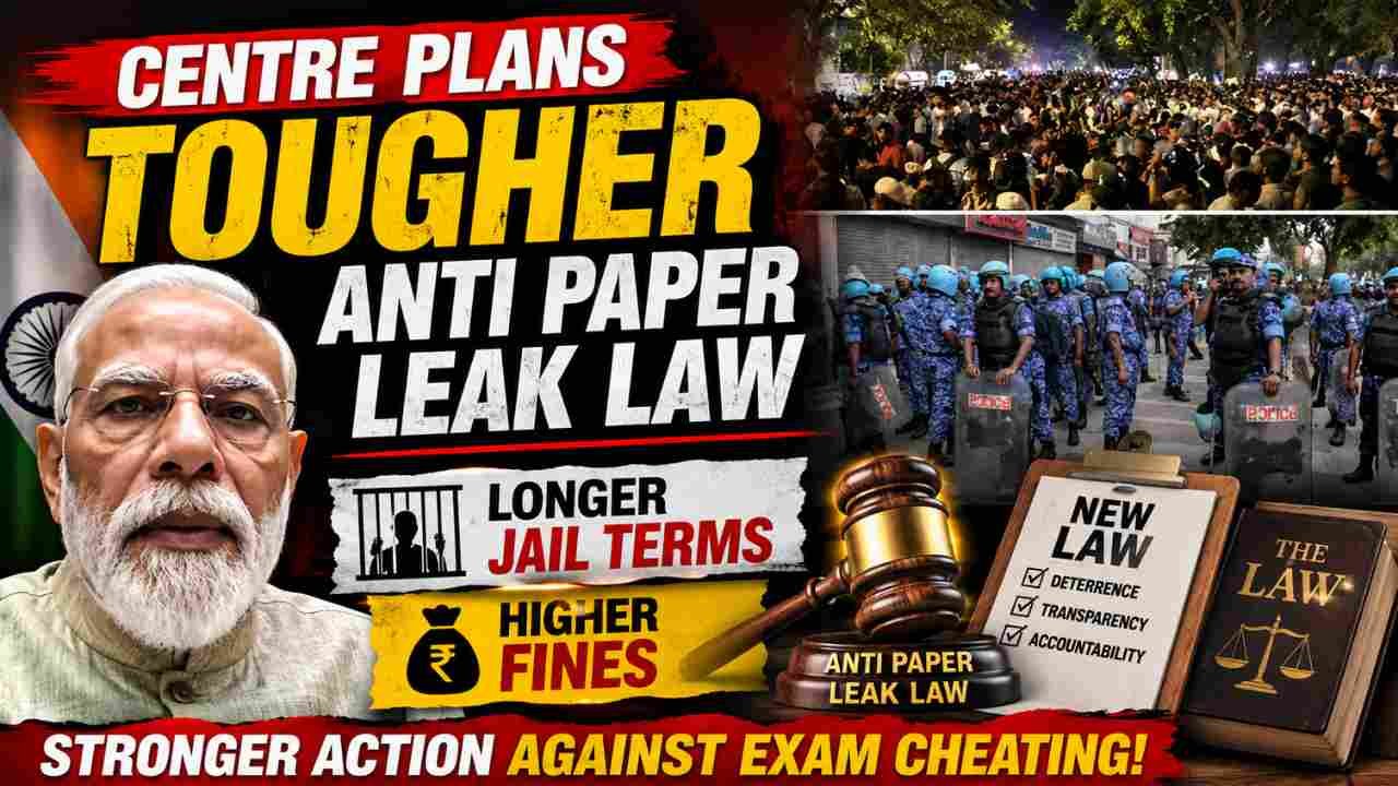 Centre Plans Tougher Anti Paper Leak Law With Longer Jail Terms, Higher Fines