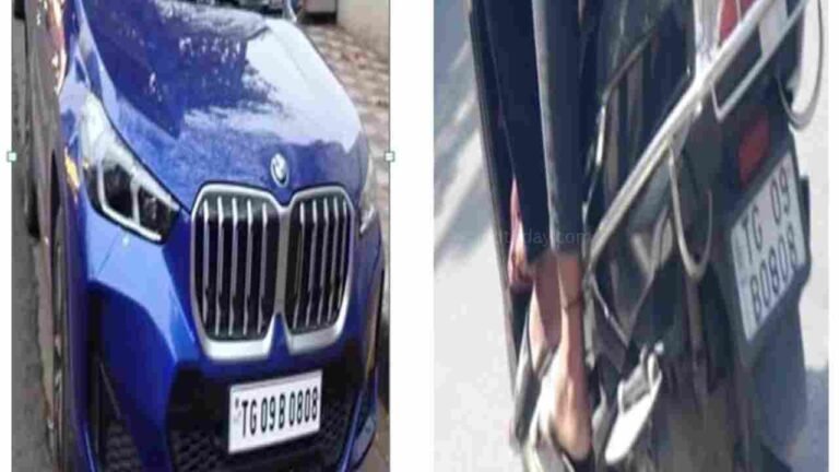Hyderabad Police Crack Down On Fake Number Plates