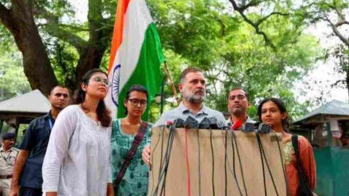 Rahul Gandhi Backs Student Protesters, Demands Dharmendra Pradhan's Resignation and PM Modi's Apology