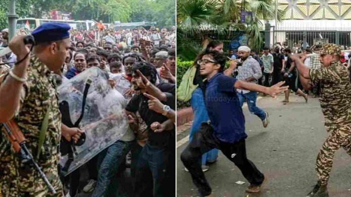 130 Policemen, 65 Protestors Injured In CJP Parliament Violence