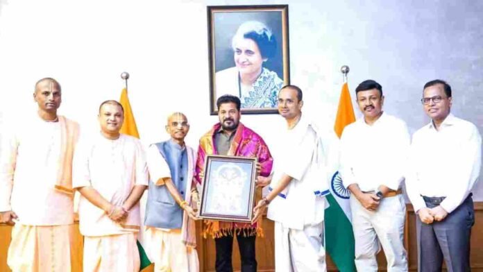 Revanth Reddy Receives CSR Support For School Breakfast Scheme