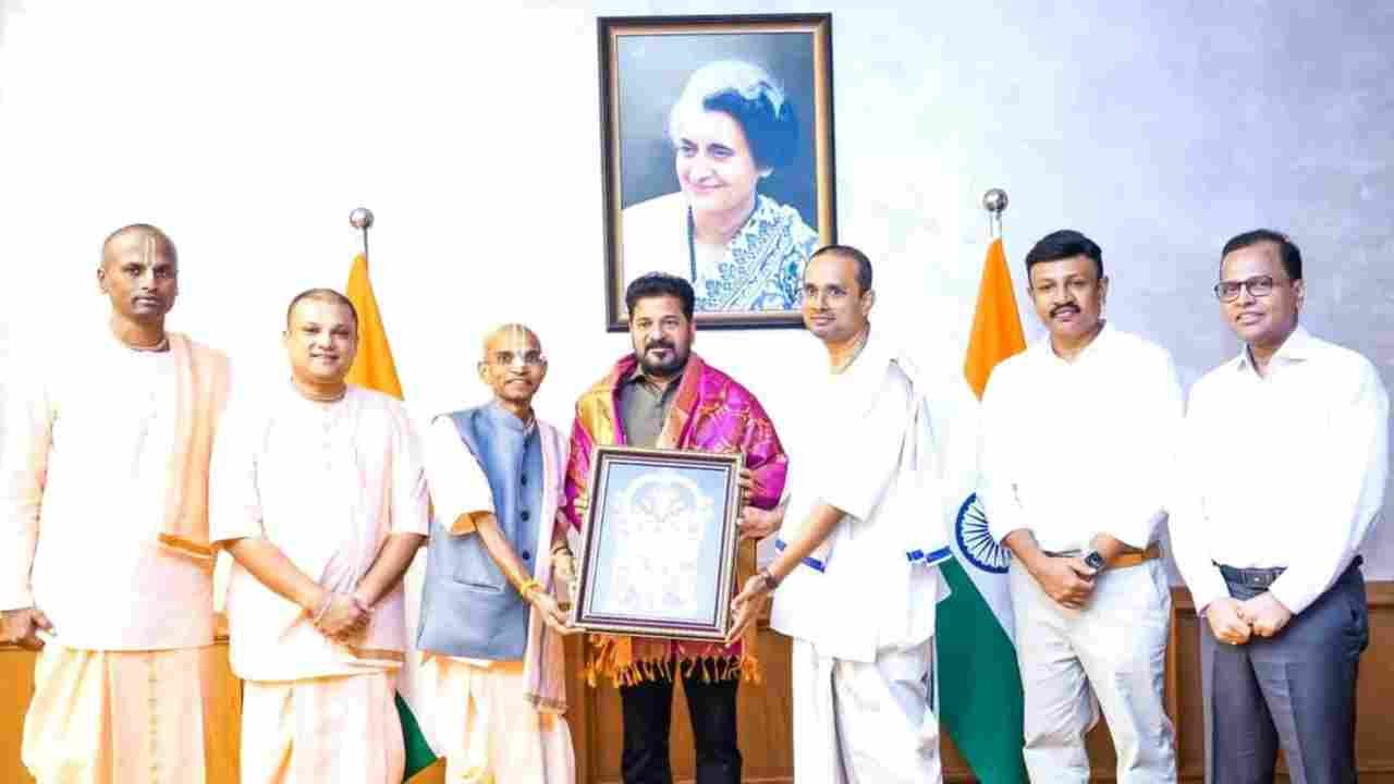 Revanth Reddy Receives CSR Support For School Breakfast Scheme