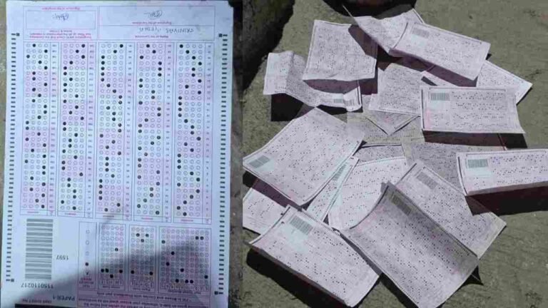 TGPSC Launches Probe After OMR Sheets Found Roadside
