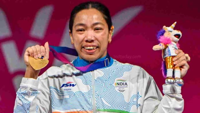 Mirabai Chanu Wins Third Straight Commonwealth Games Gold
