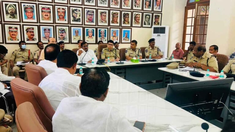 Hyderabad Police Hold Coordination Meeting For Bonalu And Ghataala Procession