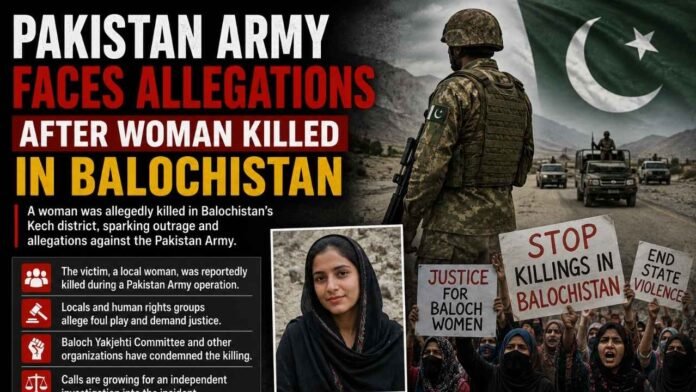 Pakistan Army Faces Allegations After Woman Killed In Balochistan