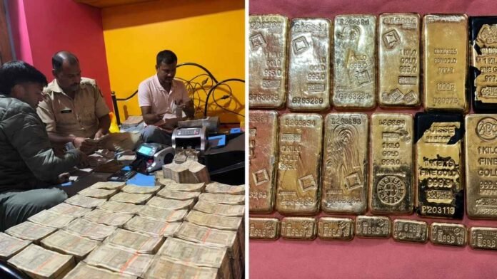 Rs. 28 Crore Cash, 15 Kg Gold Seized From Ex-Bus Driver's House in Bengal