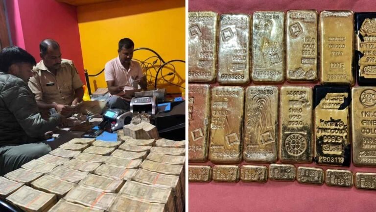 Rs. 28 Crore Cash, 15 Kg Gold Seized From Ex-Bus Driver's House in Bengal