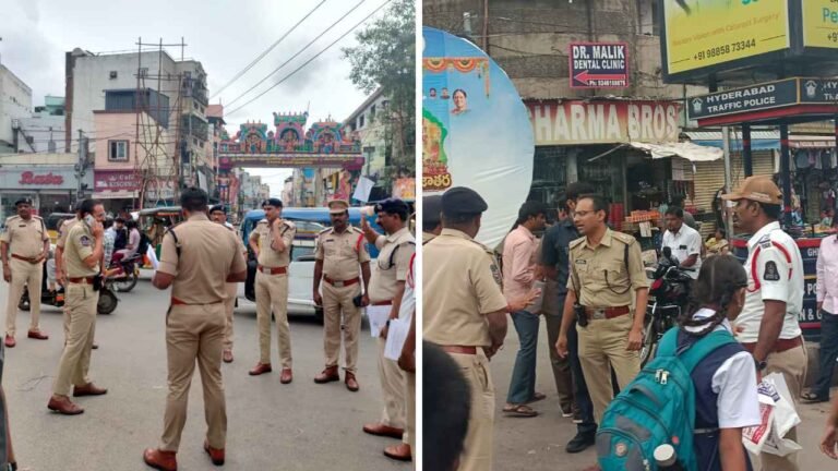 Hyderabad Police Review Traffic Plan For Ujjaini Mahankali Bonalu
