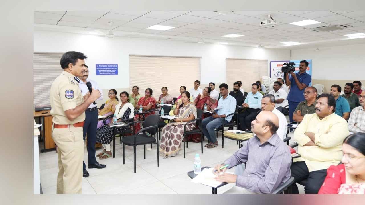 DGP CV Anand Launches Training To Improve Budget Utilisation In Telangana Police