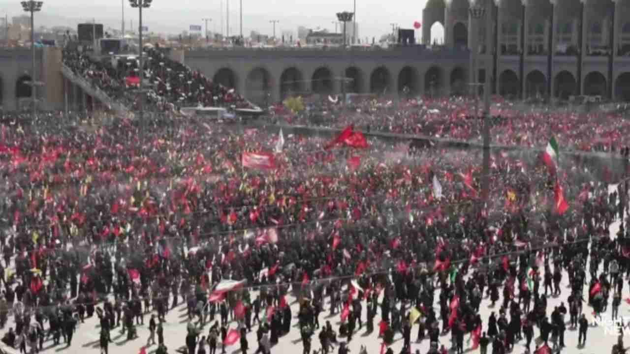 Iran Begins A Procession Through Tehran For Supreme Leader Ayatollah Ali Khamenei Funeral