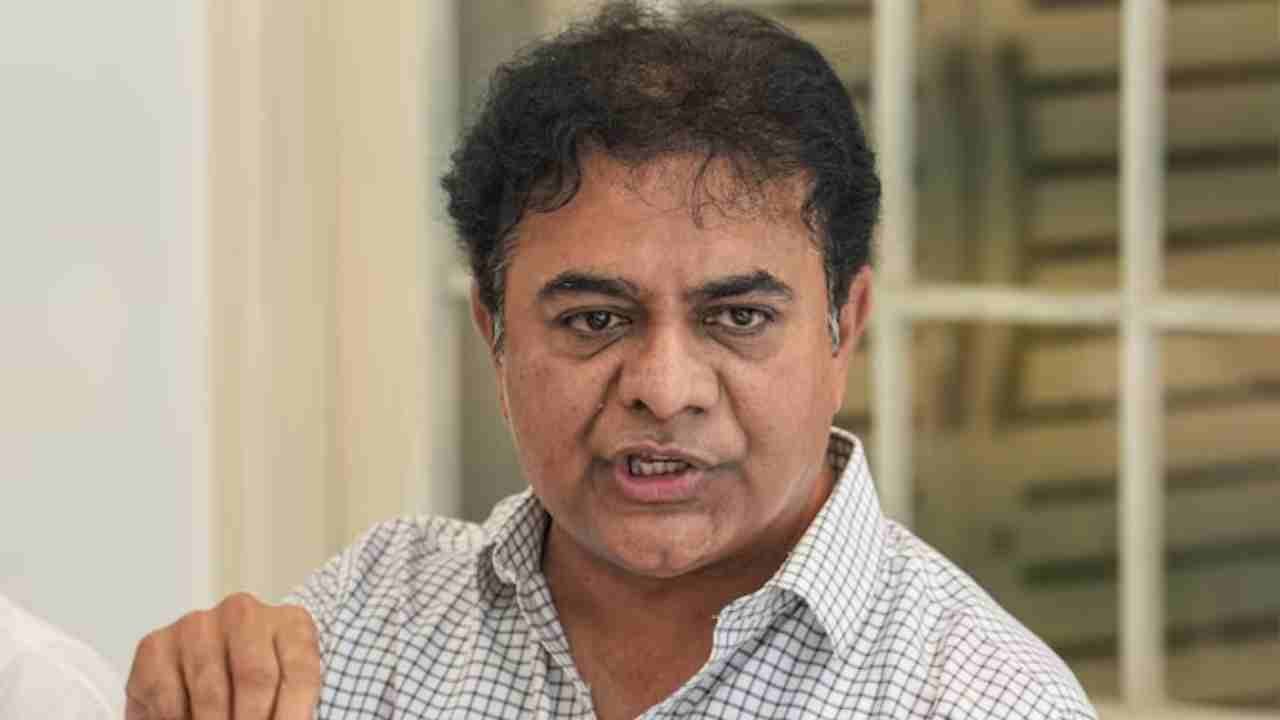 KTR Slams Telangana Government Over Release Of Godavari Water AMID Rain Deficit